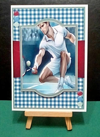 The Tennis Player - 5x7 by Benita Jenkinson