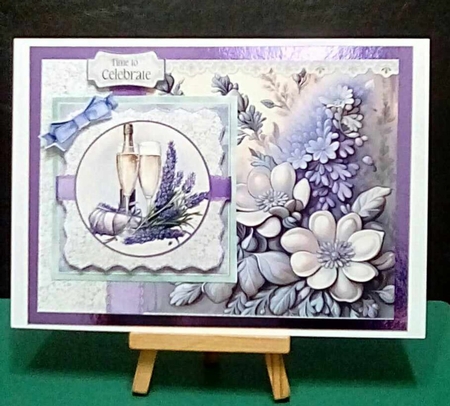 Lavender & Lace 5 6x6 Simply Cards  by Benita Jenkinson