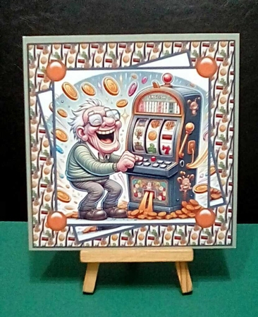 Fruit machine fun 8x8 by Benita Jenkinson