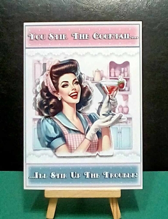 Stir Up Trouble! (5x7) by Benita Jenkinson