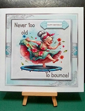 Never too old to bounce! by Benita Jenkinson