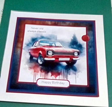 Ford Escort Birthday by Benita Jenkinson