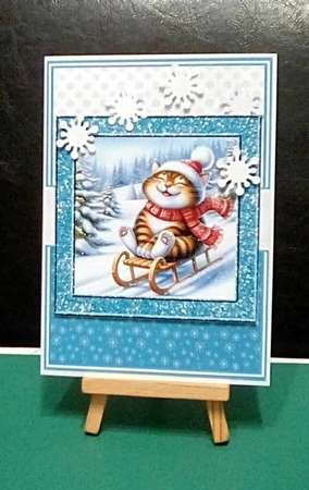 SNOW MUCH FUN CATS by Benita Jenkinson