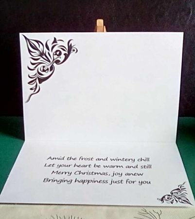 A5 Christmas Sentimental Sideways Insert Pack V2 by Benita Jenkinson