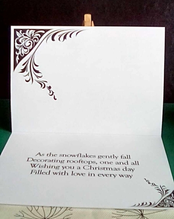 A5 Christmas Sentimental Sideways Insert Pack V2 by Benita Jenkinson