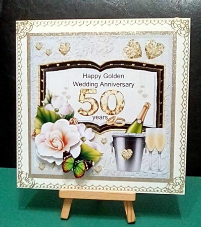 50th Golden Wedding Anniversary by Benita Jenkinson