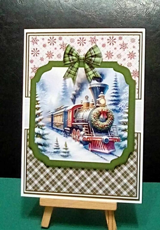 CHRISTMAS STEAM TRAINS by Benita Jenkinson