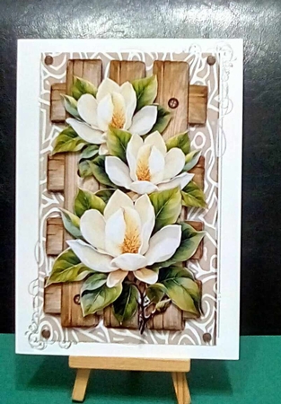 A5 Trellis Magnolia´s Mini Kit by Benita Jenkinson