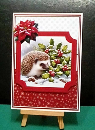 WINTER GARDEN HEDGEHOGS by Benita Jenkinson