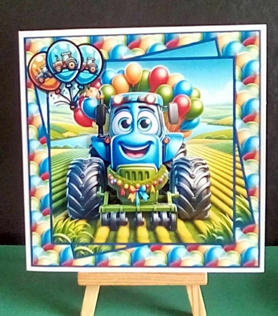 Birthday Tractor by Benita Jenkinson