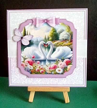 ROMANTIC SWANS by Benita Jenkinson