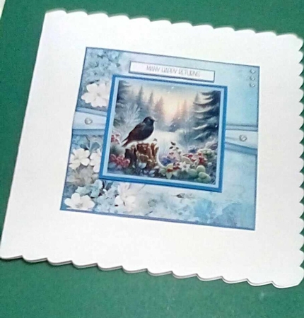 Winter Garden Birds by Benita Jenkinson