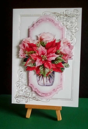 Panel Christmas Bouquet Mini Kit by Benita Jenkinson