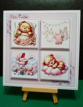 8x8 Cute lil Girl Mini Kit - x7 A4 Sheets  by Benita Jenkinson