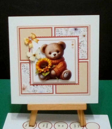Autumn Flower Bears by Benita Jenkinson