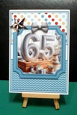 BIRTHDAY NUMBERS 60, 65, 70 for men by Benita Jenkinson