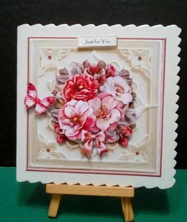 Gorgeous Wild Roses & Butterflies Mini Kit by Benita Jenkinson