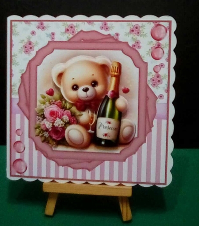 Prosecco flowers and hugs by Benita Jenkinson