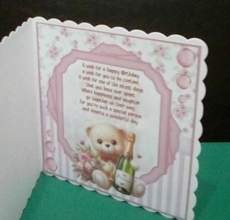 Prosecco flowers and hugs by Benita Jenkinson