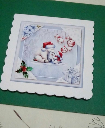 Polar Christmas - Corner Card Mini Kit by Benita Jenkinson