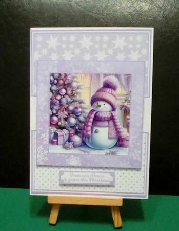 FROSTY IN LILAC by Benita Jenkinson