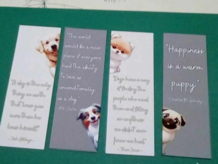 Dog Lovers Bookmarks by Benita Jenkinson