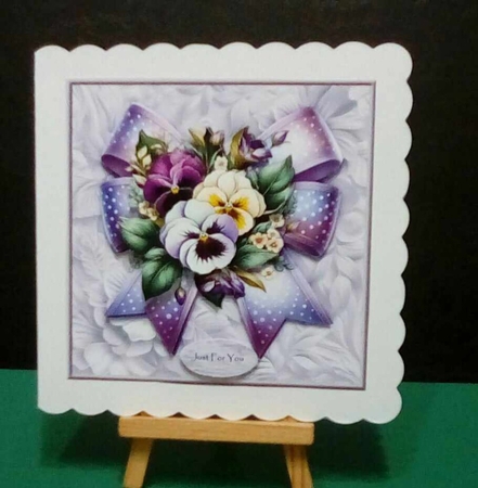 Elegant Vlolets Mini Kit by Benita Jenkinson