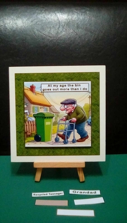 At my age the bin goes out more than i do by Benita Jenkinson