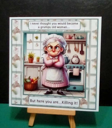 Old and Grumpy by Benita Jenkinson