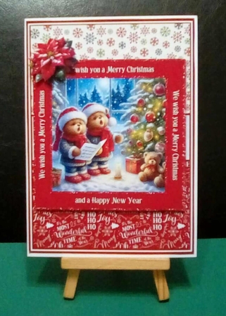 CUTE CAROL SINGERS by Benita Jenkinson