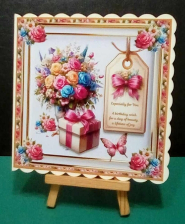 Petals presents and gift tags 7x7 by Benita Jenkinson