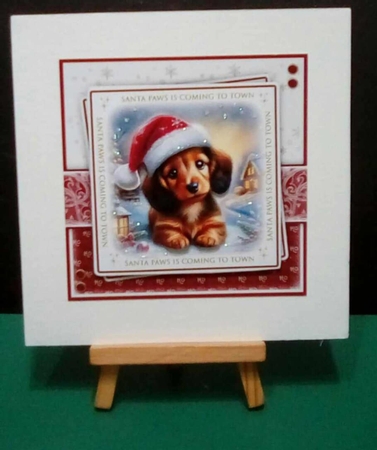 Santa Paws Dachshund Mini Kit by Benita Jenkinson
