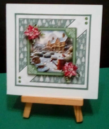 Christmas Garden Robins by Benita Jenkinson
