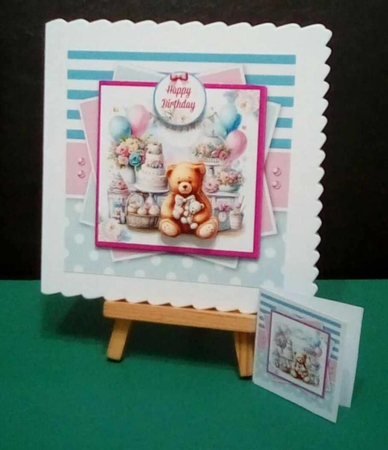 Birthday Teddy Bear by Benita Jenkinson