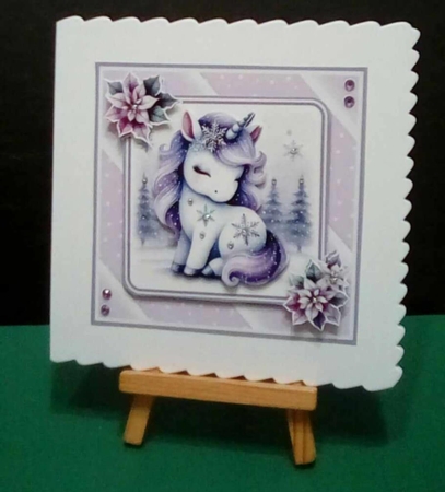Christmas Unicorn Mini Kit by Benita Jenkinson