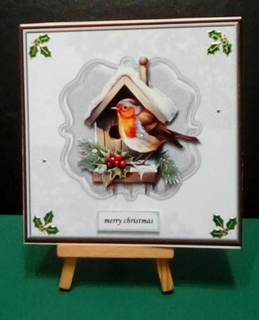 Christmas Robin Mini  Kit by Benita Jenkinson