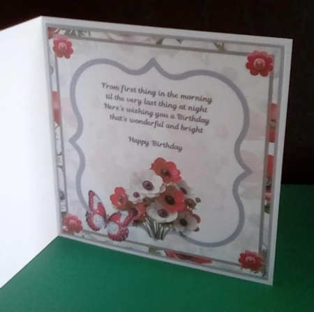 Anemonie Greetings by Benita Jenkinson