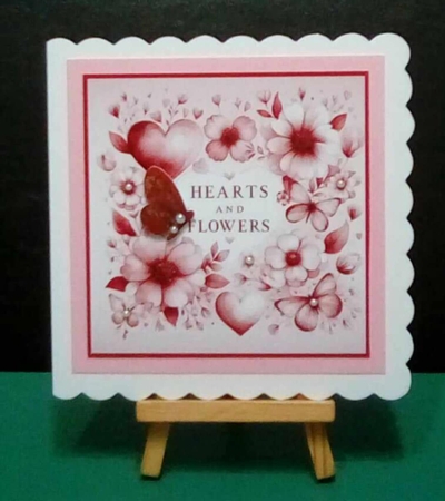 Hearts and flowers by Benita Jenkinson