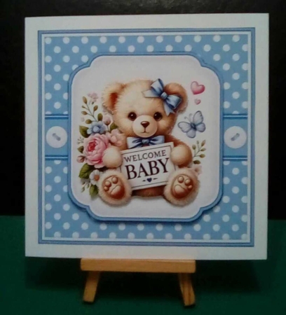 Welcome baby boy by Benita Jenkinson