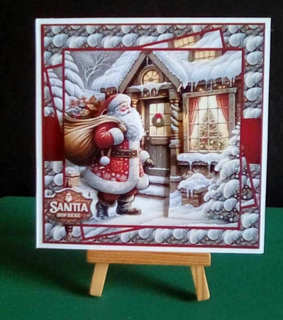 Santa stop here by Benita Jenkinson