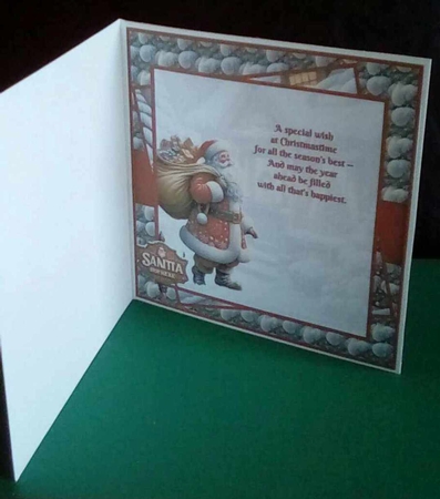 Santa stop here by Benita Jenkinson