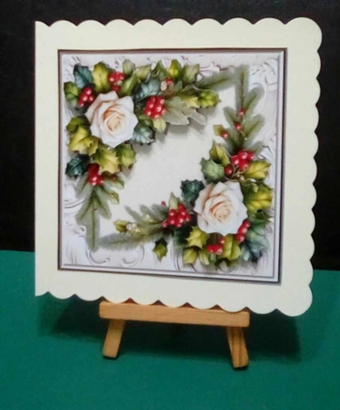 Christmas Roses Mini Kit by Benita Jenkinson