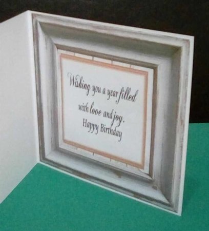 Bichon Frise Birthday 7 x 7 Card by Benita Jenkinson