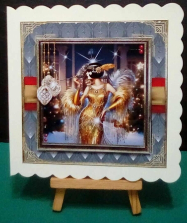 Art Deco Christmas 2 by Benita Jenkinson