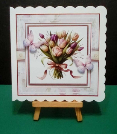 Vintage Tulips by Benita Jenkinson