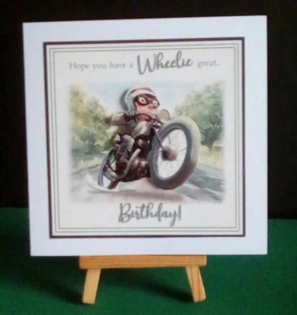 Have A Wheelie Great Day! by Benita Jenkinson