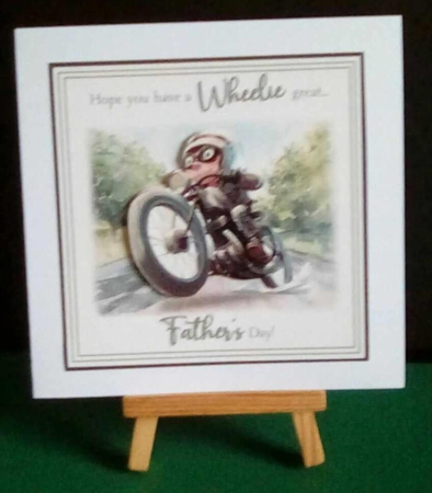 Have A Wheelie Great Day! by Benita Jenkinson