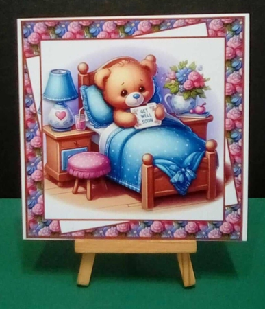 get well Bear by Benita Jenkinson