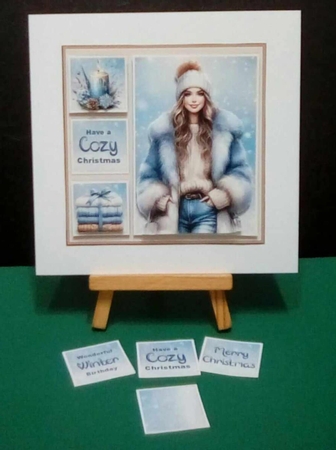 Cozy Winter Birthday / Christmas Kit by Benita Jenkinson