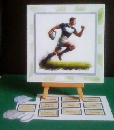 Selection box male Bumper kit of 15 cards  by Benita Jenkinson
